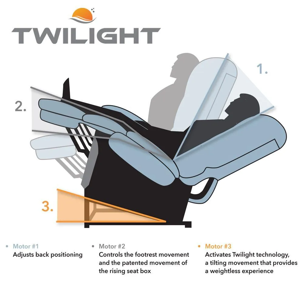 Titan with Twilight Power Lift Chair Recliner PR449-MED by Golden Technologies - Image 5