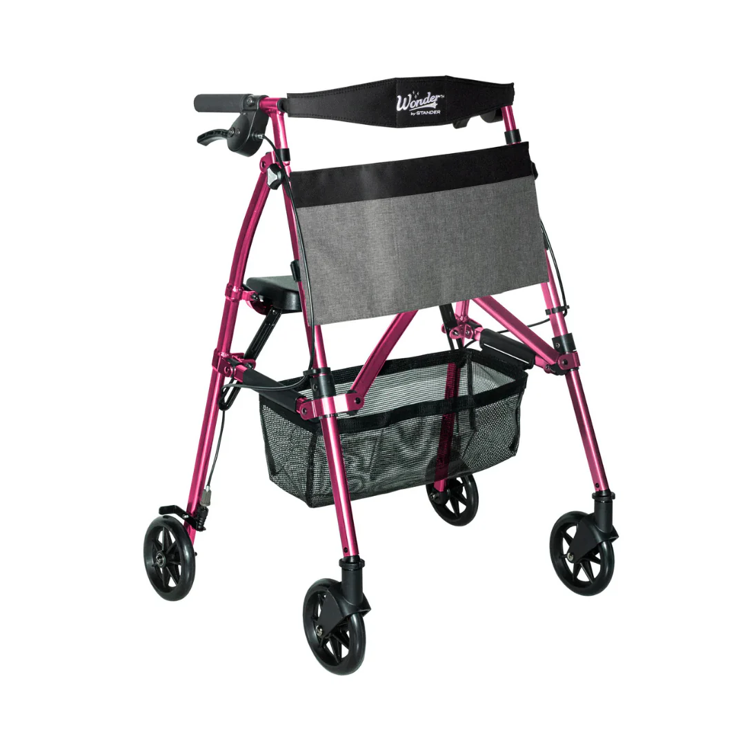 Travel Rollator Walker – Wonder Rollator Plus Elite 4350 by Stander - Image 9