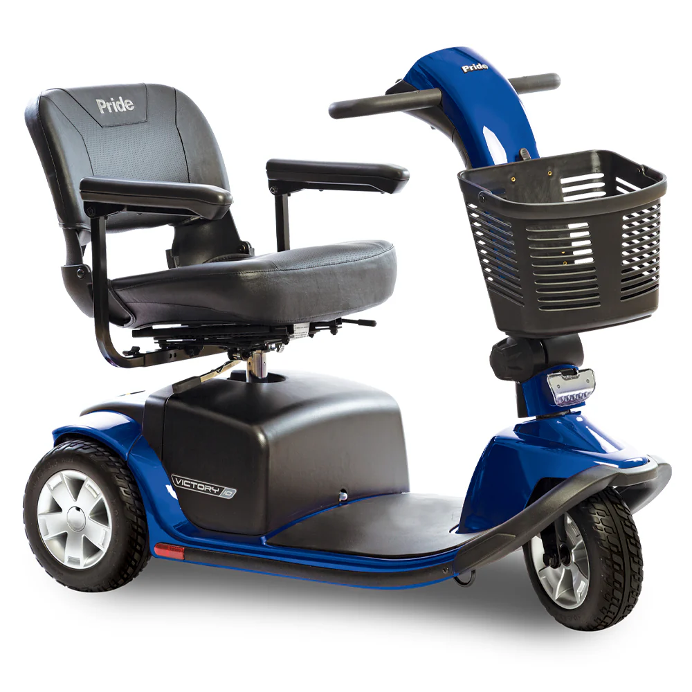 Victory 10 3 wheel Mobility Scooter 40AH SC610 By Pride Mobility - Image 3