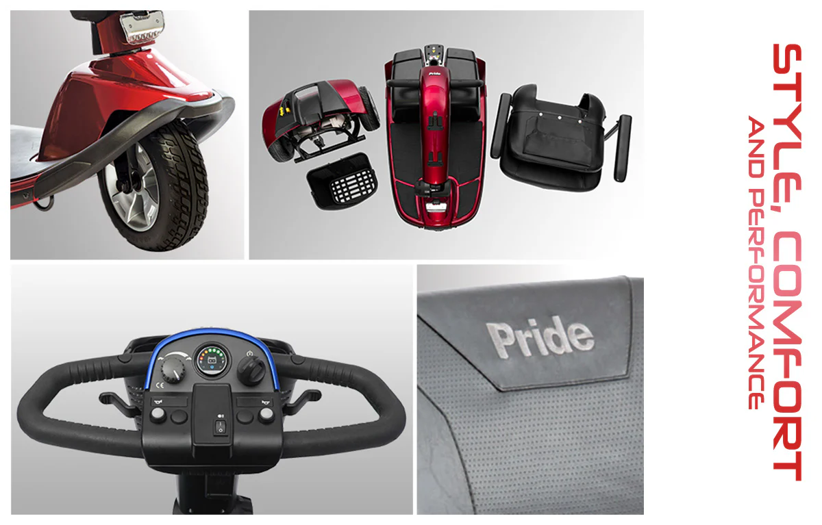 Victory 10 3 Wheel Electric Mobility Scooter SC610 Pride Mobility - Image 4