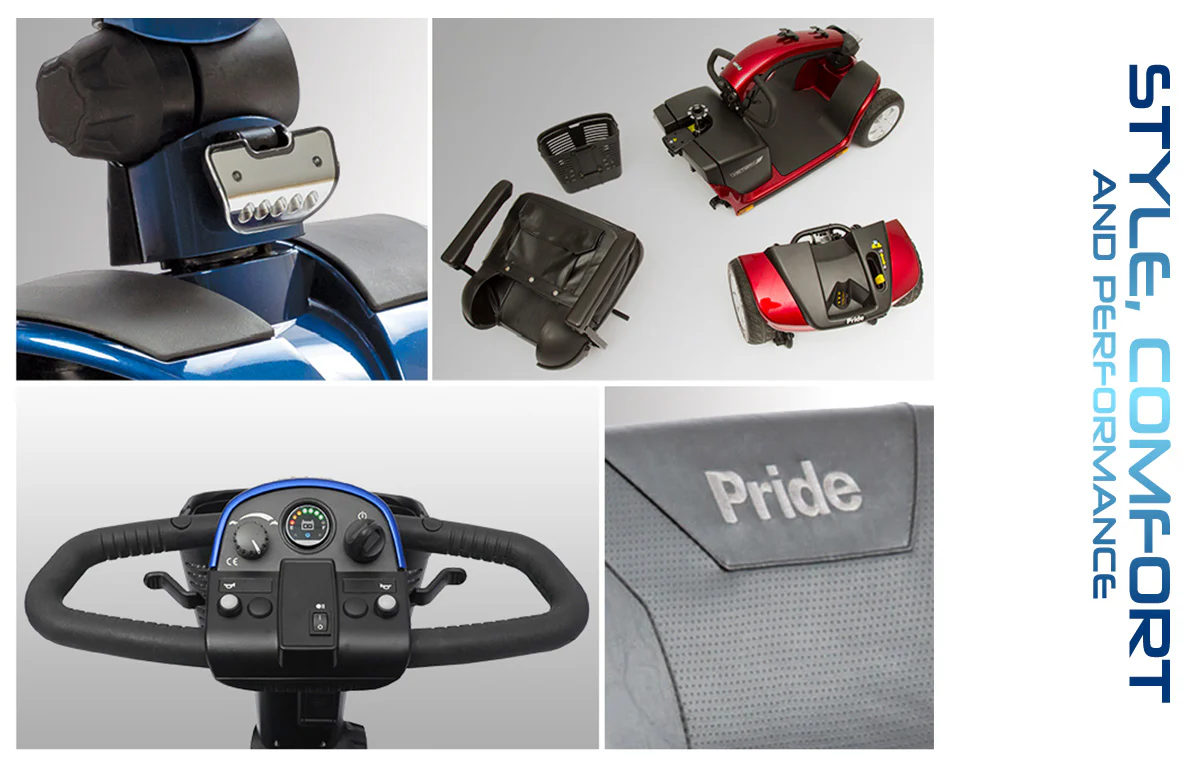 Victory 10 4 Wheel Mobility Scooter SC710 by Pride Mobility - Image 4