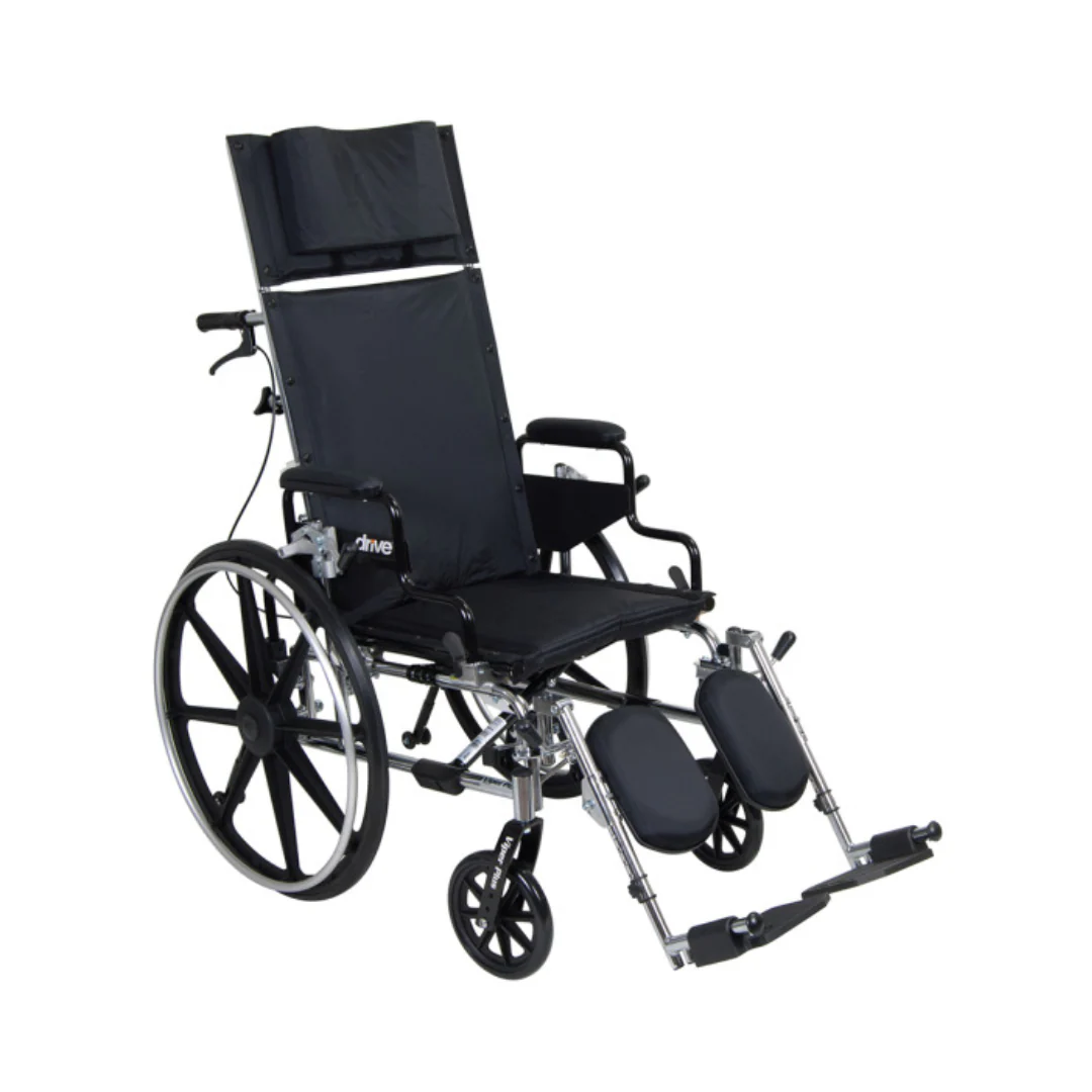 Viper Plus Reclining Wheelchair PLA416RBDDA By Drive Medical - Image 3