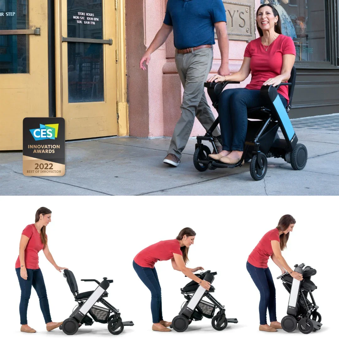 WHILL Model F Foldable Smart Power Chair – Lightweight & Travel-Ready - Image 24