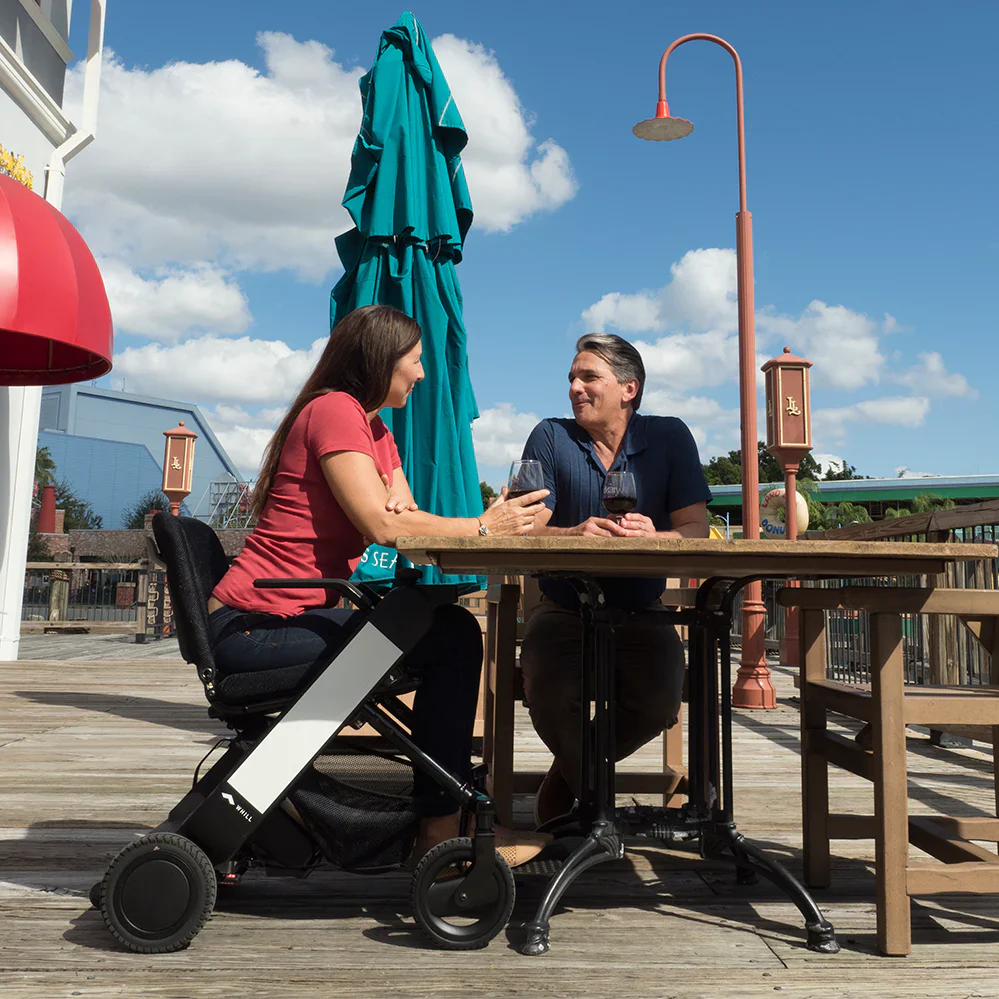 WHILL Model F Foldable Smart Power Chair – Lightweight & Travel-Ready - Image 4