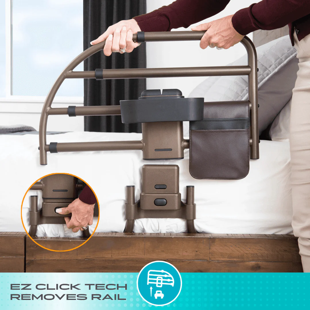 Wonder Click Extendable Bed Rail 7965 for Adjustable Beds by Stander - Image 3