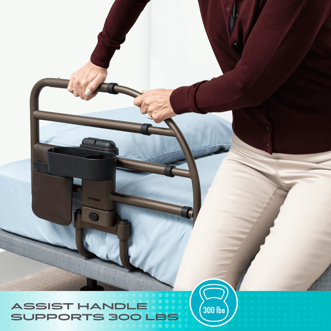 Wonder Click Extendable Bed Rail 7965 for Adjustable Beds by Stander - Image 4