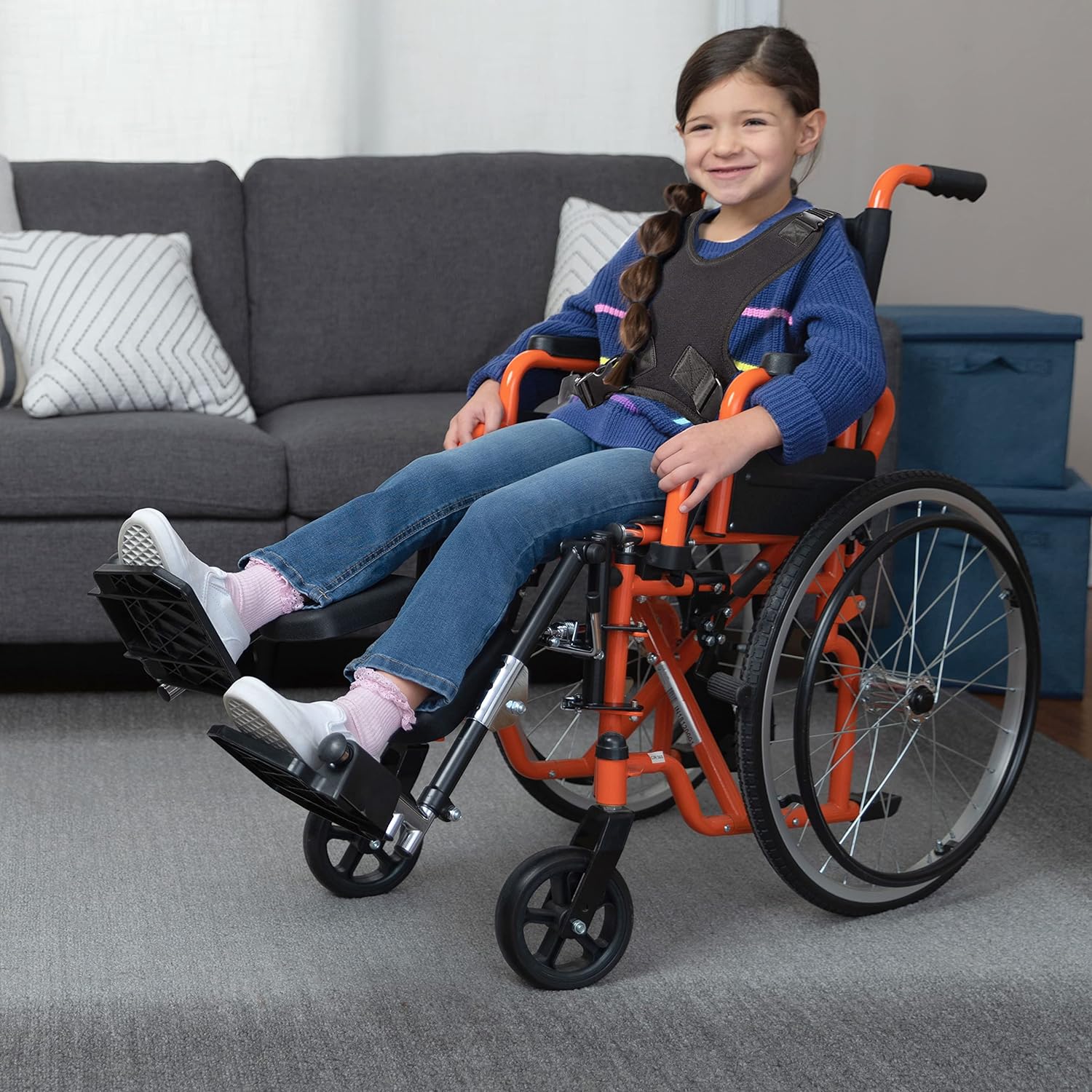 Ziggo Trunk Harness Lightweight Wheelchair Accessories (ZGTH01) By Circle - Image 4